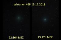Komet Wirtanen 46P im Dezember - Juergen Biedermann
